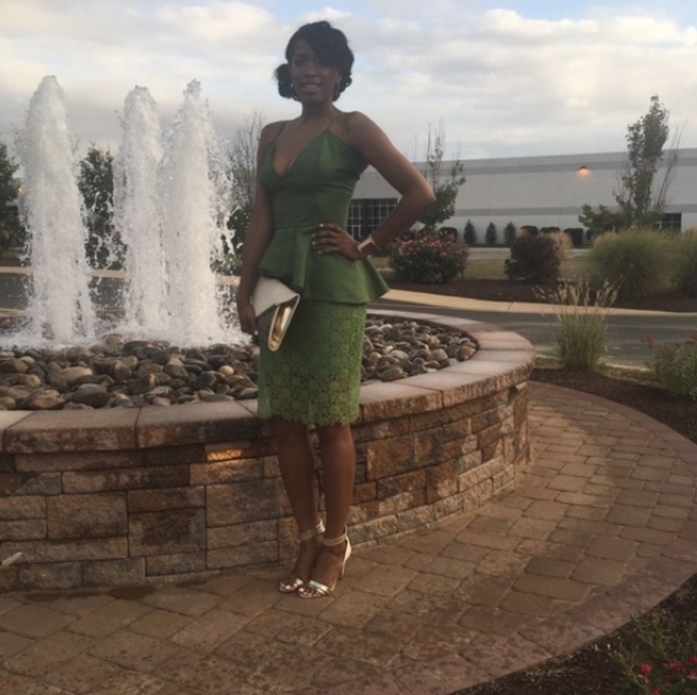 Ladies wedding dress